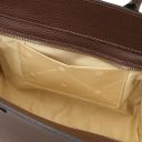 Origami Leather Tote Coffee TL142507