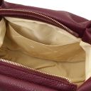 Nora Bolso a Mano en Piel Suave Bordeaux TL142372