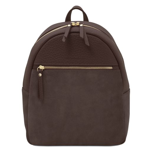 Arco Leather Backpack Dark Brown TL142509