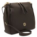 Amy Borsa Shopping in Pelle Morbida Testa di Moro TL142385
