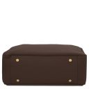 Amy Bolso Shopping en Piel Suave Marrón oscuro TL142385