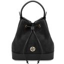 Minerva Borsa Secchiello in Pelle Nero TL142476