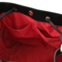 Minerva Bolso Cubo Secchiello en Piel Negro TL142476