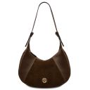 Goccia Leather Hobo bag Coffee TL142515