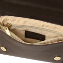 Tarte Sac Bandoulière en Cuir Marron foncé TL142518