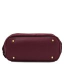 Nomade Suede Leather Fringe Shoulder bag Bordeaux TL142512