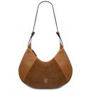 Goccia Bolso Hobo en Piel Cognac TL142515