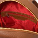 Itaca Leather Backpack and Soft Leather Toiletry Case Коньяк TL142523