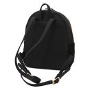 Itaca Mochila en Piel y Neceser en Piel Suave Negro TL142523