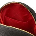 Itaca Leather Backpack and Soft Leather Toiletry Case Black TL142523