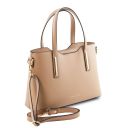 Olimpia Leather Tote - Small Size Champagne TL141591