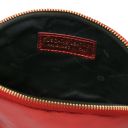 Vera Soft Metallic Leather Toiletry Case Red TL142520