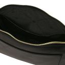 Parfait Metallic Leather Clutch Black TL142543
