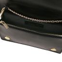 Opera Metallic Leather With Chain Strap Black TL142519