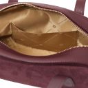 Eclaire Suede Leather Shoulder bag Bordeaux TL142516