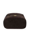 Volta Suede Leather Backpack Dark Brown TL142517