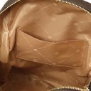 Volta Suede Leather Backpack Dark Brown TL142517