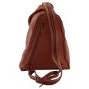 Delhi Sac à dos en Cuir Souple Cognac TL142024