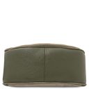 Goccia Bolso Hobo en Piel Verde Oscuro TL140941