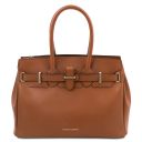 TL Bag Sac à Main en Cuir Cognac TL142174