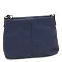 TL Bag Sac Bandoulière en Cuir Souple Bleu foncé TL142007