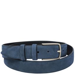 Elegant Nubuck Leather Belt 35mm Темно-синий TL142534