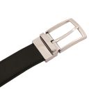 Ceinture élégante Réversible 35mm en Cuir Lisse Marron TL142541