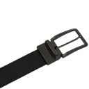 Ceinture élégante Réversible en Cuir Brossé 35mm Marron foncé TL142540