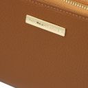 Mira Portafoglio in Pelle con Doppia zip Around Cognac TL140809