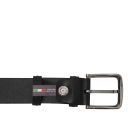 Classic Tuscan Padded Leather Belt 40mm Black TL142529