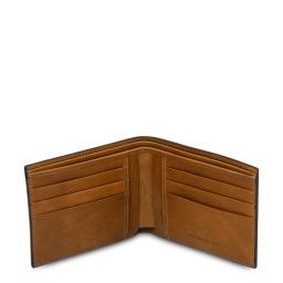 Exclusive 2 Fold Leather Wallet for men Natural TL142553