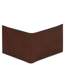 Exclusive 2 Fold Leather Wallet for men Dark Brown TL142553
