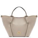 Legame Leather Shopping bag - Large Size Light Taupe TL142481