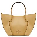 Legame Leather Handbag - Small Size Pastel yellow TL142482