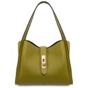 Soave Soft Leather Handbag Green TL142583
