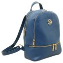 TL Bag Soft Leather Backpack Denim TL142280