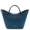 TL Bag Leather Handbag Teal TL142287