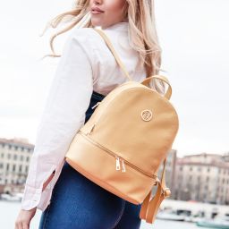 TL Bag Soft Leather Backpack Black TL142280