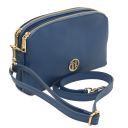 Lily Soft Leather Shoulder bag Denim TL142375