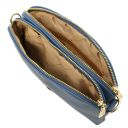 Lily Borsa a Tracolla in Pelle Morbida Denim TL142375