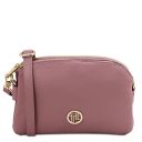Lily Soft Leather Shoulder bag Lilac TL142375
