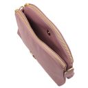 Lily Sac Bandoulière en Cuir Souple Lilas TL142375