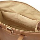 TL Bag Sac à dos Pour Femme en Cuir Caramel TL142211