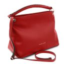 TL Bag Borsa a Spalla in Pelle Morbida Rosso Lipstick TL142087