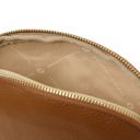 Vera Trousse in Pelle Morbida Cognac TL142438