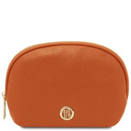 Vera Soft Leather Toiletry Case Оранжевый TL142438