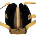 Soave Soft Leather Handbag Pastel yellow TL142583