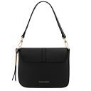 Nausica Leather Shoulder bag Black TL141598