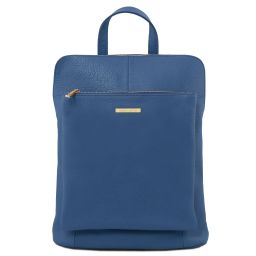 TL Bag Mochila Para Mujer en Piel Suave Denim TL141682