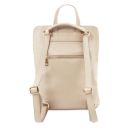 TL Bag Sac à dos Pour Femme en Cuir Souple Beige TL141682